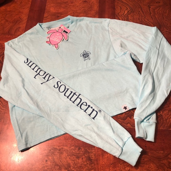 Simply Southern Tops - 💙💙💙NWT SIMPLY SOUTHERN💙💙💙Long Sleeve Tee💙
